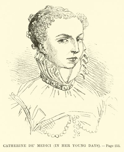 Catalina de Médici, en su juventud de French School