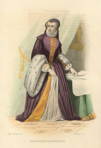 Catalina de Médici de French School