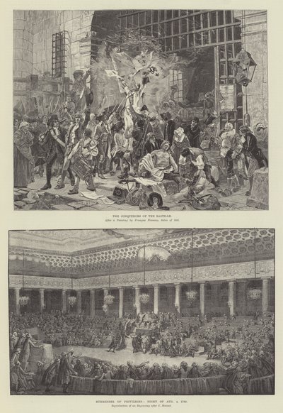 Centenario de la Revolución Francesa (grabado) de French School