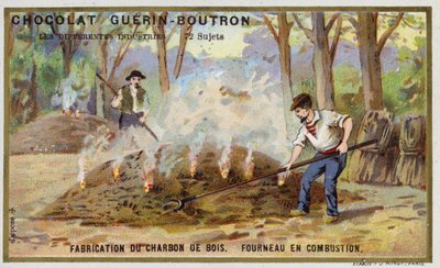 Fabricación de carbón de French School