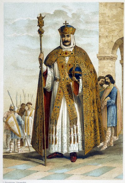 Carlomagno (742 - 814) de French School