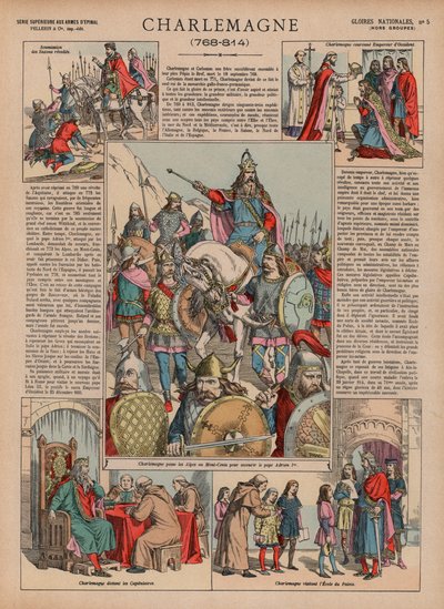 Carlomagno, 768-814 de French School
