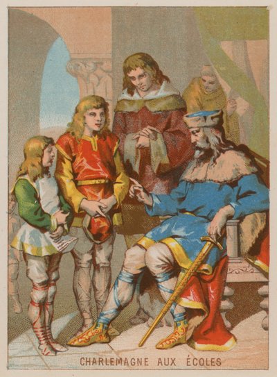 Carlomagno y la importancia de la educación de French School