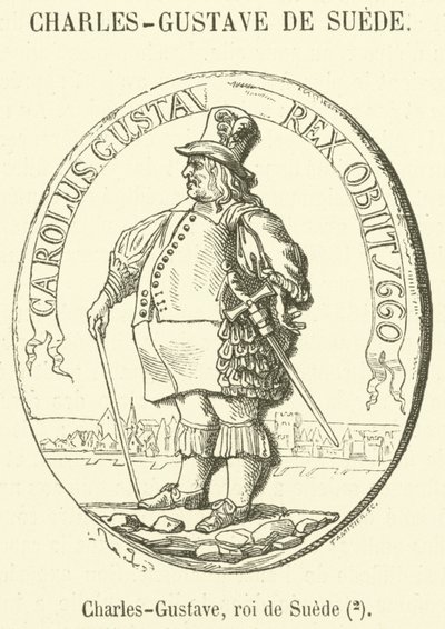 Carlos Gustavo, rey de Suecia de French School