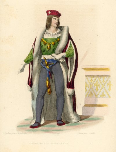 Carlos Duque de Orleans de French School
