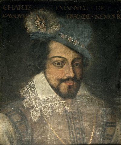 Carlos Emmanuel de Saboya (1547-95) de French School