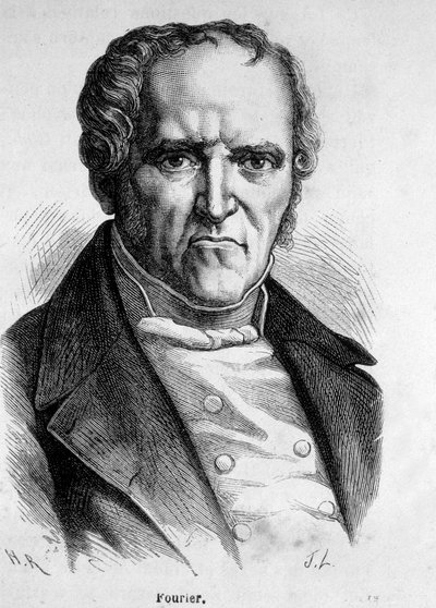 Charles Fourier (1772-1837), filósofo y economista francés. de French School