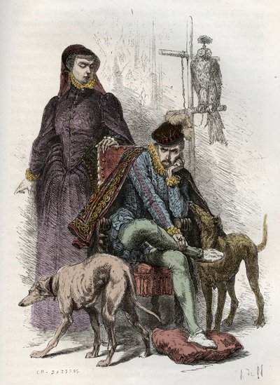 Carlos IX y Catalina de Médicis - Caterina de 