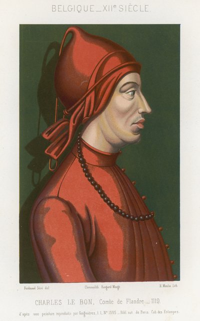 Carlos I, Conde de Flandes de French School