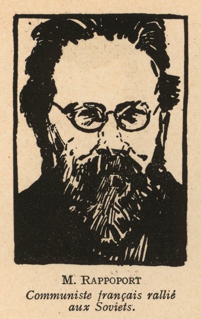 Charles Rappoport, político comunista francés de origen lituano (lito) de French School