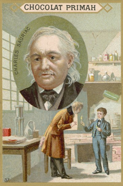 Charles Sauria, químico francés de French School