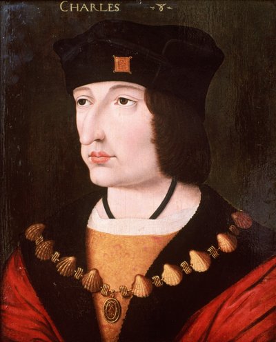 Carlos VIII de Francia de French School