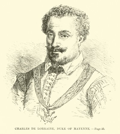 Carlos de Lorena, Duque de Mayenne de French School