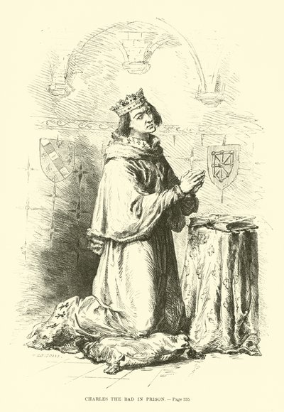 Carlos el Malo en prisión de French School