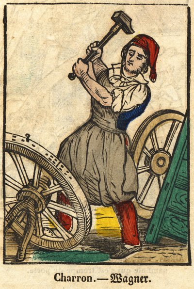 Charron (fabricante de carros); Serie sobre oficios de French School