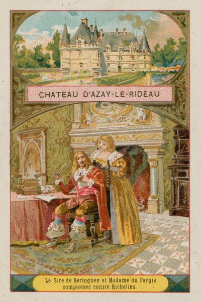 Castillo de Azay-le-Rideau de French School