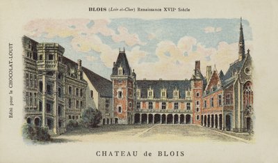Castillo de Blois, Blois, Loir y Cher de French School