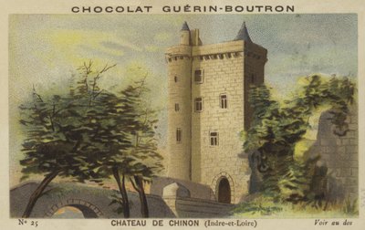 Castillo de Chinon, Indre-et-Loire de French School
