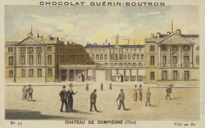 Castillo de Compiegne, Oise de French School