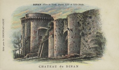 Castillo de Dinan, Dinan, Côtes-du-Nord de French School