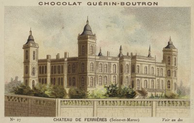 Castillo de Ferrieres, Seine-et-Marne de French School