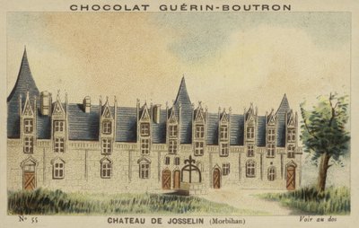 Castillo de Josselin, Morbihan de French School