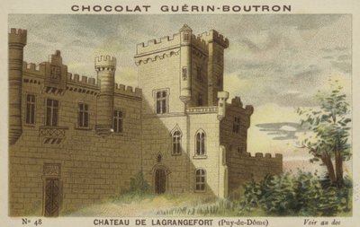 Castillo de Lagrangefort, Puy-de-Dome de French School