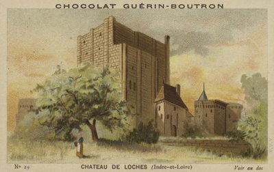 Castillo de Loches, Indre-et-Loire de French School