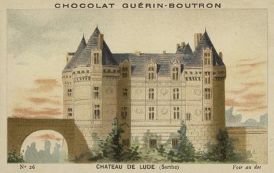 Castillo de Lude, Sarthe de French School