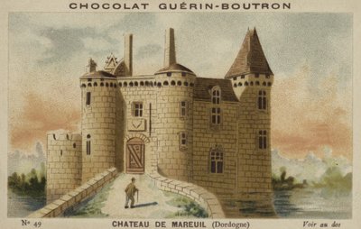 Castillo de Mareuil, Dordogne de French School