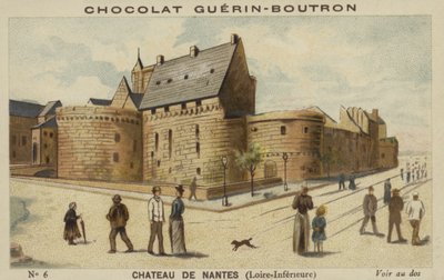 Castillo de Nantes, Loire-Inferieure de French School