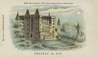 Castillo de Pau, Pau, Basses-Pyrenees de French School