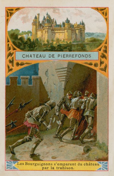 Castillo de Pierrefonds de French School