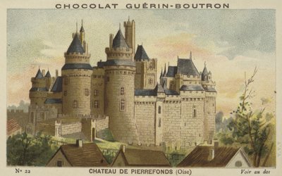 Castillo de Pierrefonds, Oise de French School