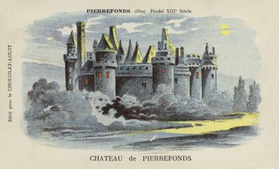 Castillo de Pierrefonds, Pierrefonds, Oise de French School