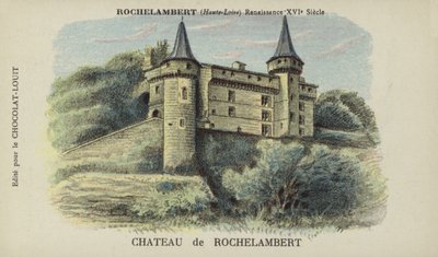 Castillo de Rochelambert, Rochelambert, Haute-Loire de French School
