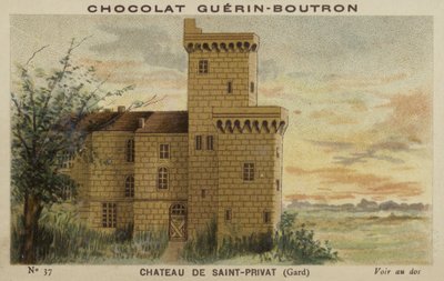 Castillo de Saint-Privat, Gard de French School