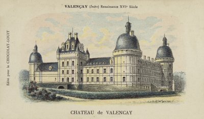 Castillo de Valencay, Valencay, Indre de French School