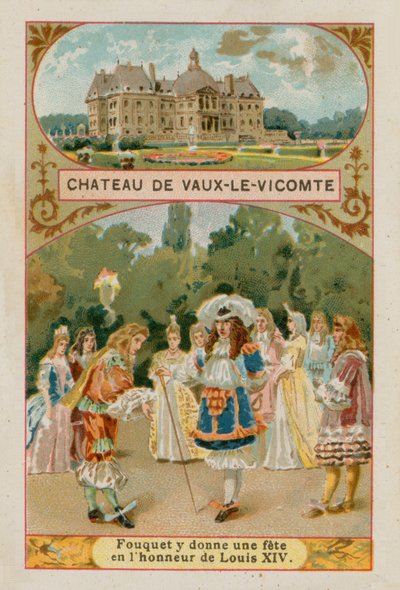 Castillo de Vaux-le-Vicomte de French School