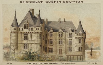Castillo de Azay-le-Rideau, Indre-et-Loire de French School