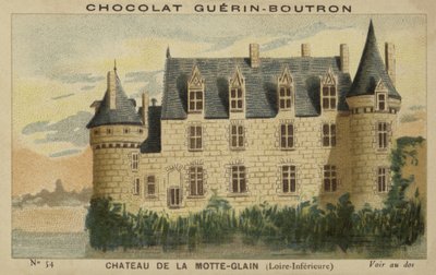 Castillo de la Motte-Glain, Loire-Inferieure de French School