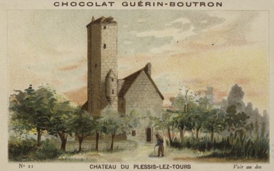 Castillo de Plessis-lez-Tours de French School