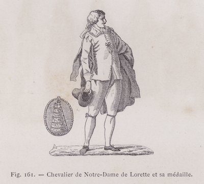 Caballero de Nuestra Señora de Loreto y su medalla de French School
