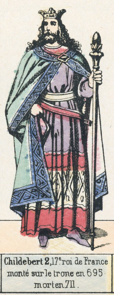 Childeberto II de French School