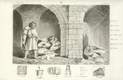 Childeberto I, Rey Franco de París de French School