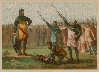 Childerico II, Rey de Francia (c 653-675) de French School