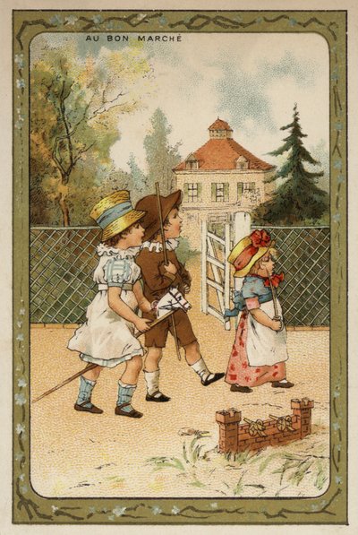 Niños jugando a ser soldados de French School