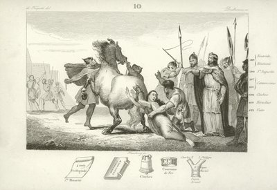 Clotario II, Rey de los Francos de French School
