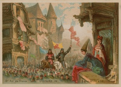 Clotario IV de Francia de French School