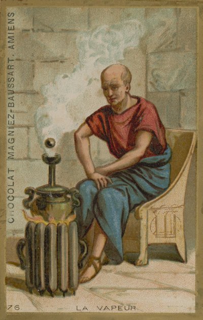 Tarjeta comercial de Chocolat Magniez-Baussart de French School